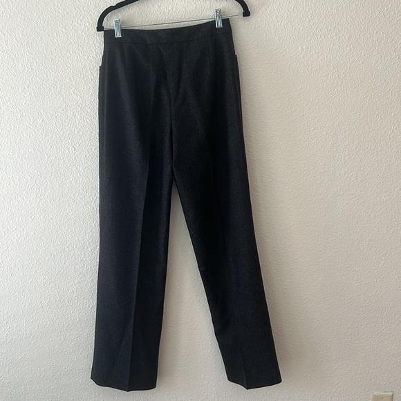 Vintage Harold’s Virgin Wool Cashmere Blend Tailored Pants in Grey Size 2 - Picture 3 of 4